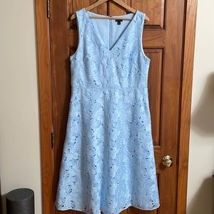 Beautiful light blue Ann Taylor dress PRISTINE condition, size 14